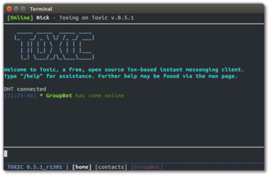 Toxic Running on Linux