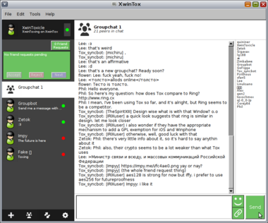 XwinTox running on Solaris